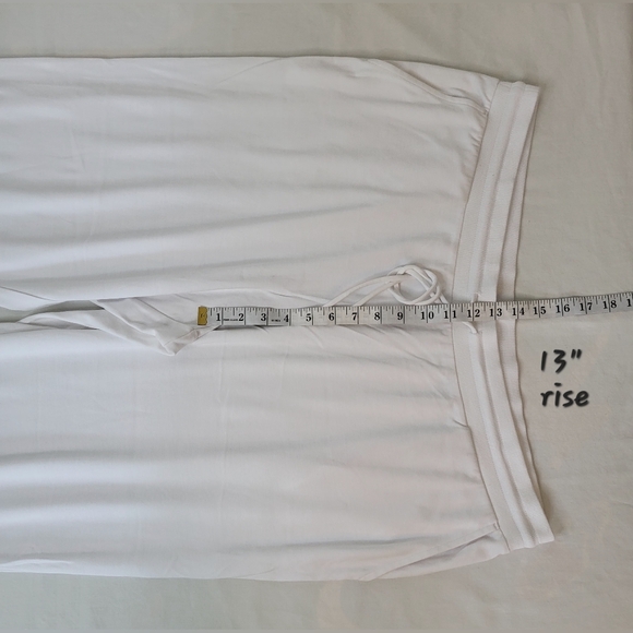 Talbots Haven Well Within 100% Cotton White Joggers NEW Size XXL - Picture 8 of 10